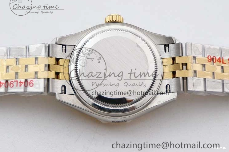 279179 TWF Best YG White SS NH05 Diamonds Bracelet Datejust Jubilee Dial 28mm Markers Edition SS on YG 0408